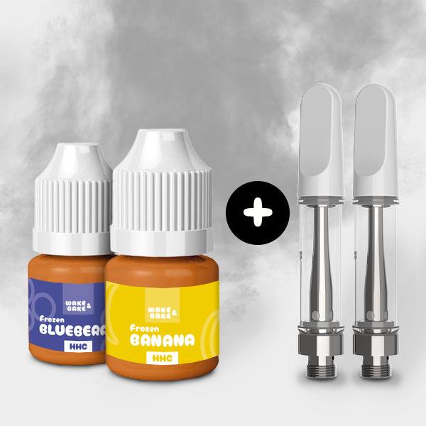 Vape HHC Liquid Set mit Gratis CCELL Kartuschen